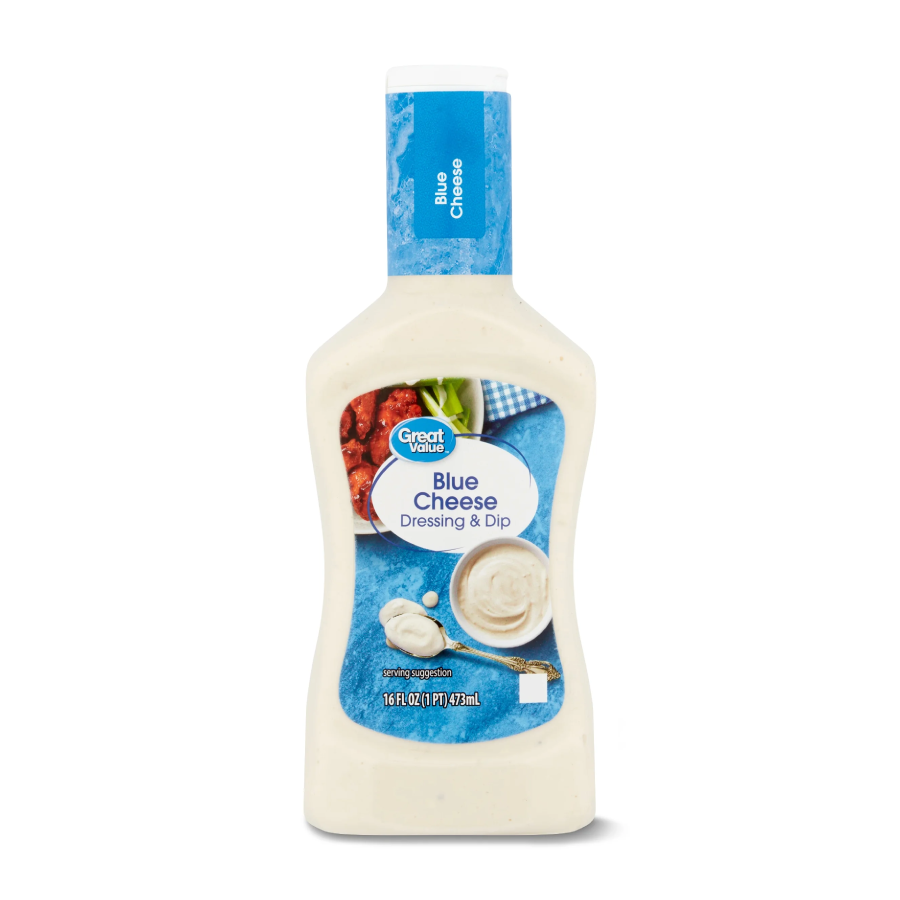GREAT VALUE BLUE CHEESE DRESSING 473ML