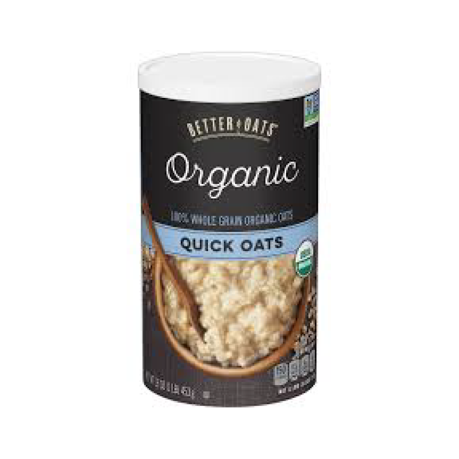 ORGANIC QUICK OATS 453G