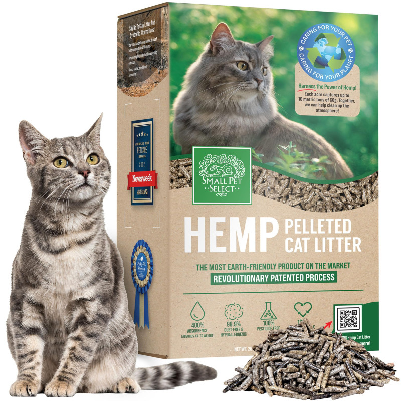 Eco-friendly biodegradable cat litter