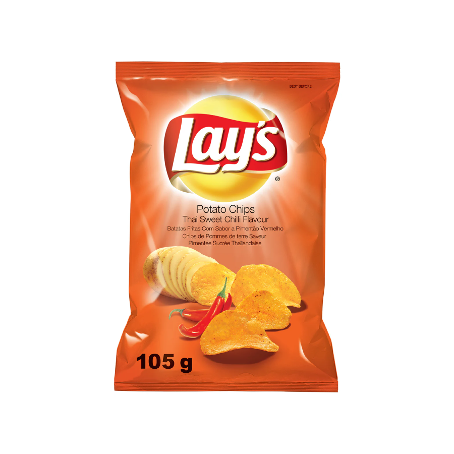 LAYS THAI SWEET CHILLI 105G