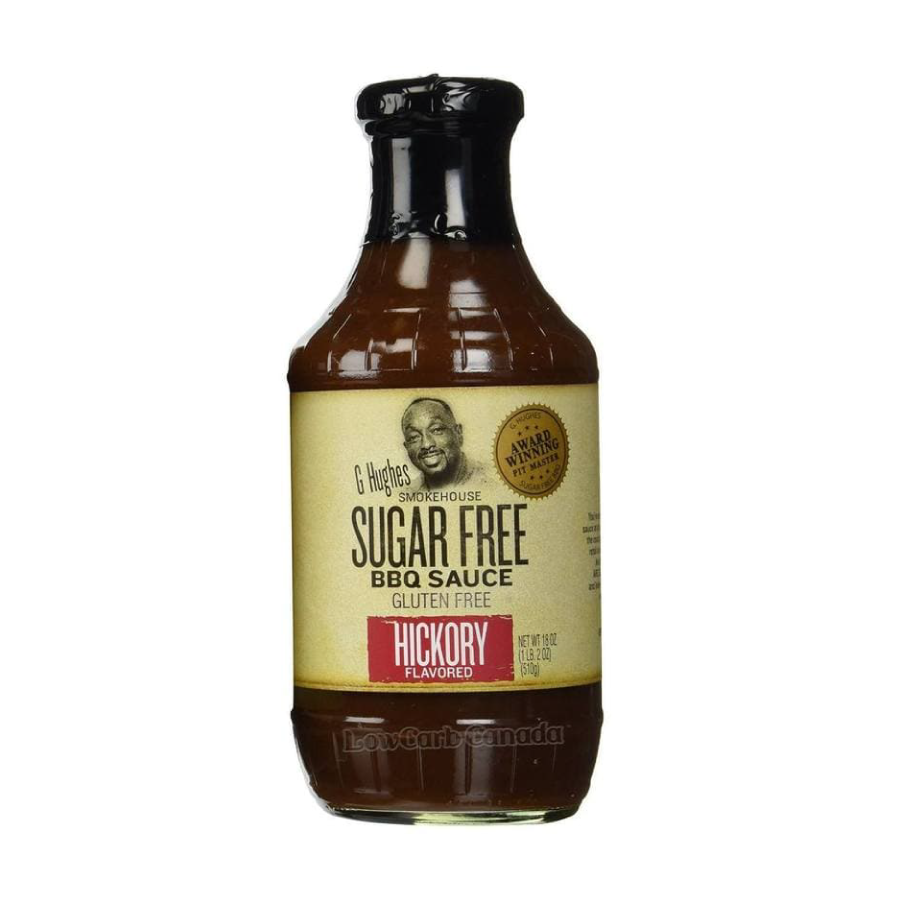 HUGHES SUGAR FREE BBQ SAUCE 510G