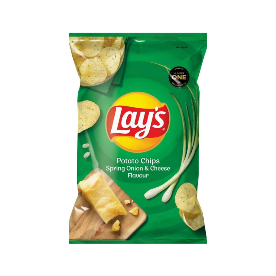 LAYS SPRING ONION&CHEESE 105G