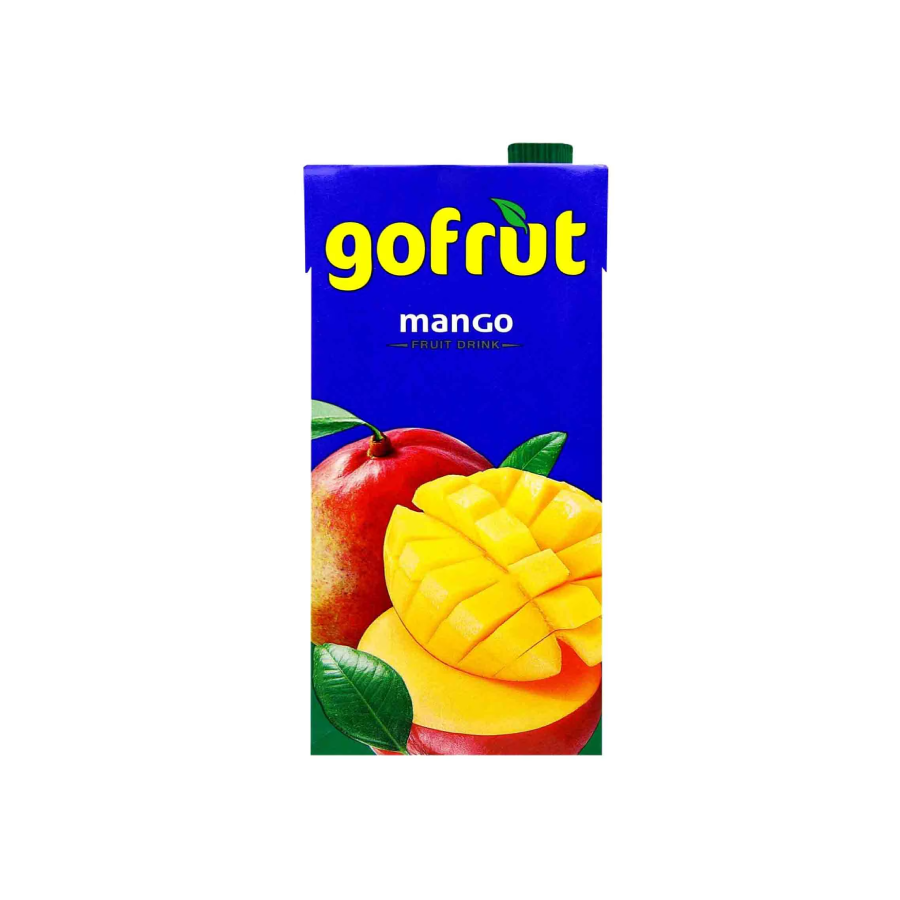 Gofrut 12X1Ltr (Mango, Orange, Multy Fruit, Mojito, Apple)