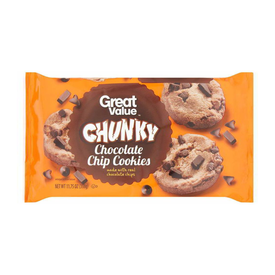 GREAT VALUE CLASSIC CHOCOLATE CHIP COOKIES 369G