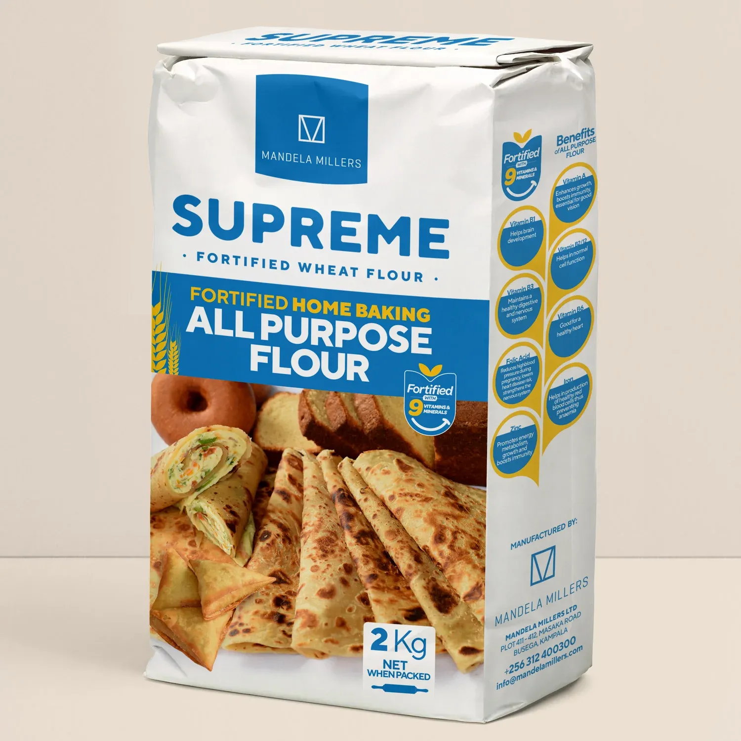 Supreme baking flour